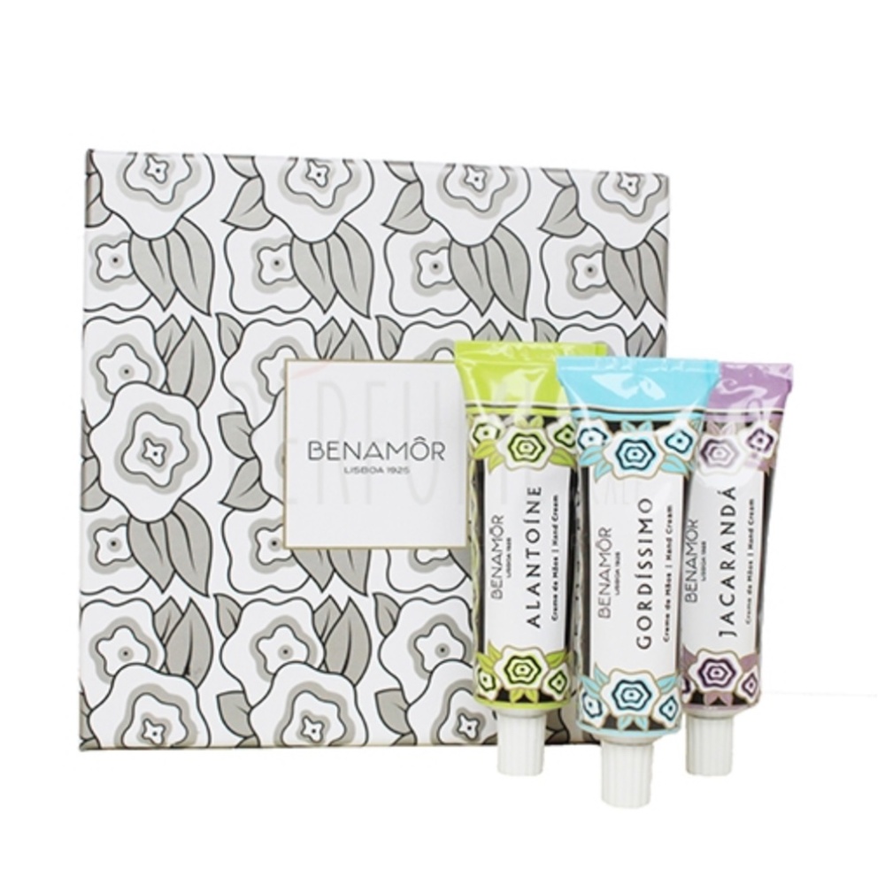 NEW BENAMOR HAND CREAM GIFT SET 3 X 30 ML